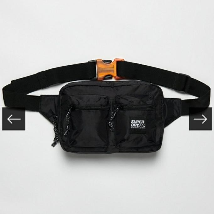 [ORIGINAL] SUPERDRY INTERNATIONAL WAIST BAG BELT TAS PINGGANG UTILITY SHOULDER BAG WAISTBAG SLING BA