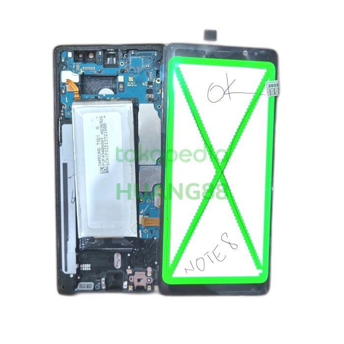 LCD SAMSUNG NOTE 8 NG950 ORIGINAL OLED