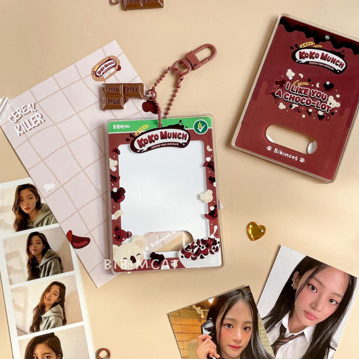 

Sale Cereal Killer Acrylic Kpop Photocard Card Holder / Pc Frame Bibimcat