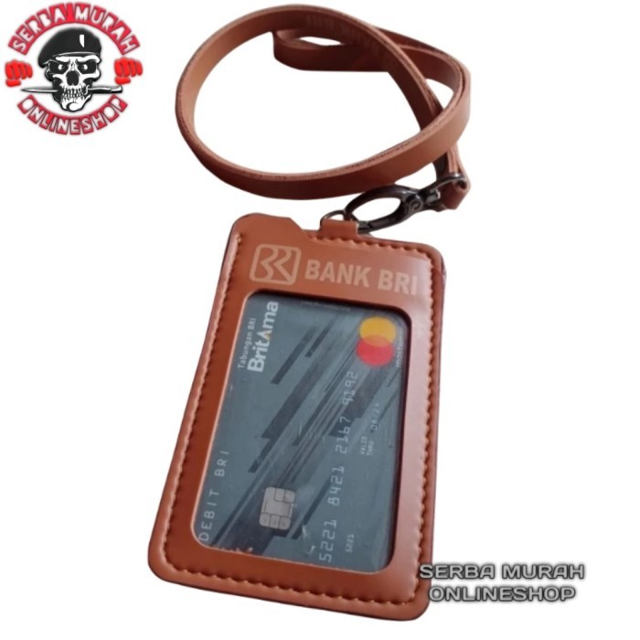 

Sale Holder Id Card - Tali Lanyard Nametag Model Logo Bank Bri