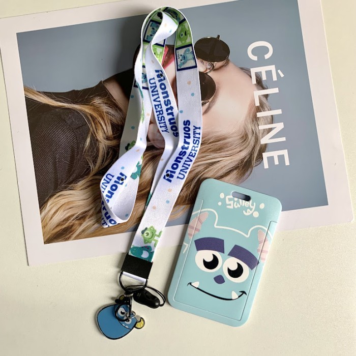 

Sale Id Card Tali Karakter Kartun S Minnie Pochacho Alien Lucu Unik