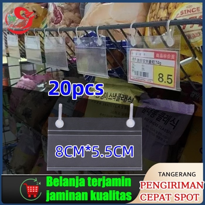 

Sale 20Pcs Price Tag Gantung Untuk Keranjang Promo