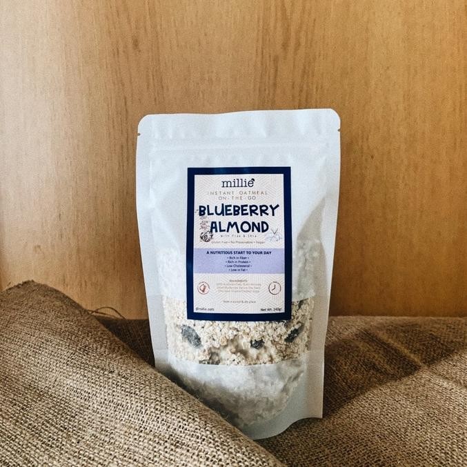 

Instant Oatmeal - Blueberry Almond (Pouch)