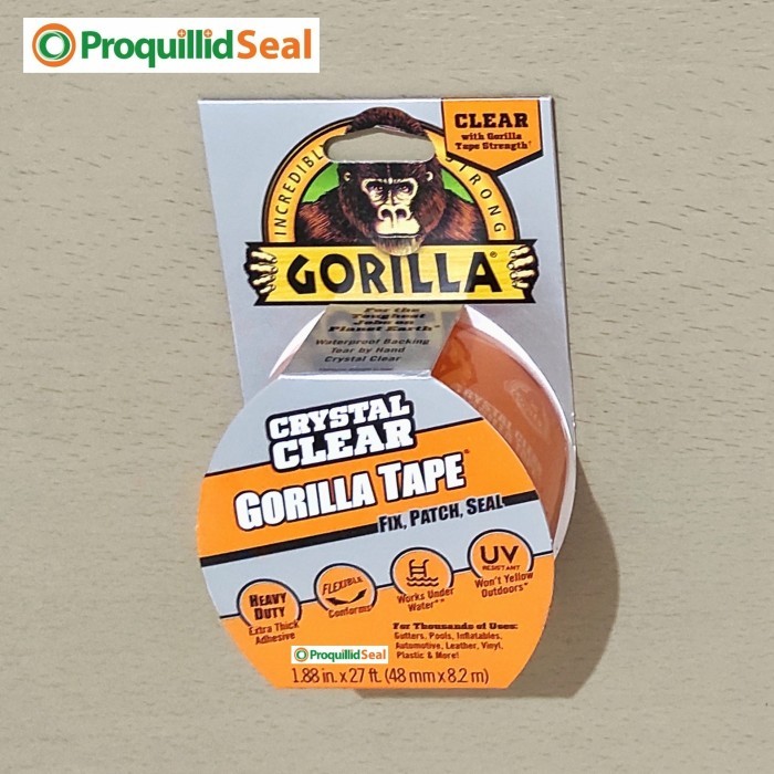 

TERBARU - GORILLA SELOTIP HEAVY DUTY FLEXIBLE STRONG CRYSTAL CLEAR TAPE 48MM 8M