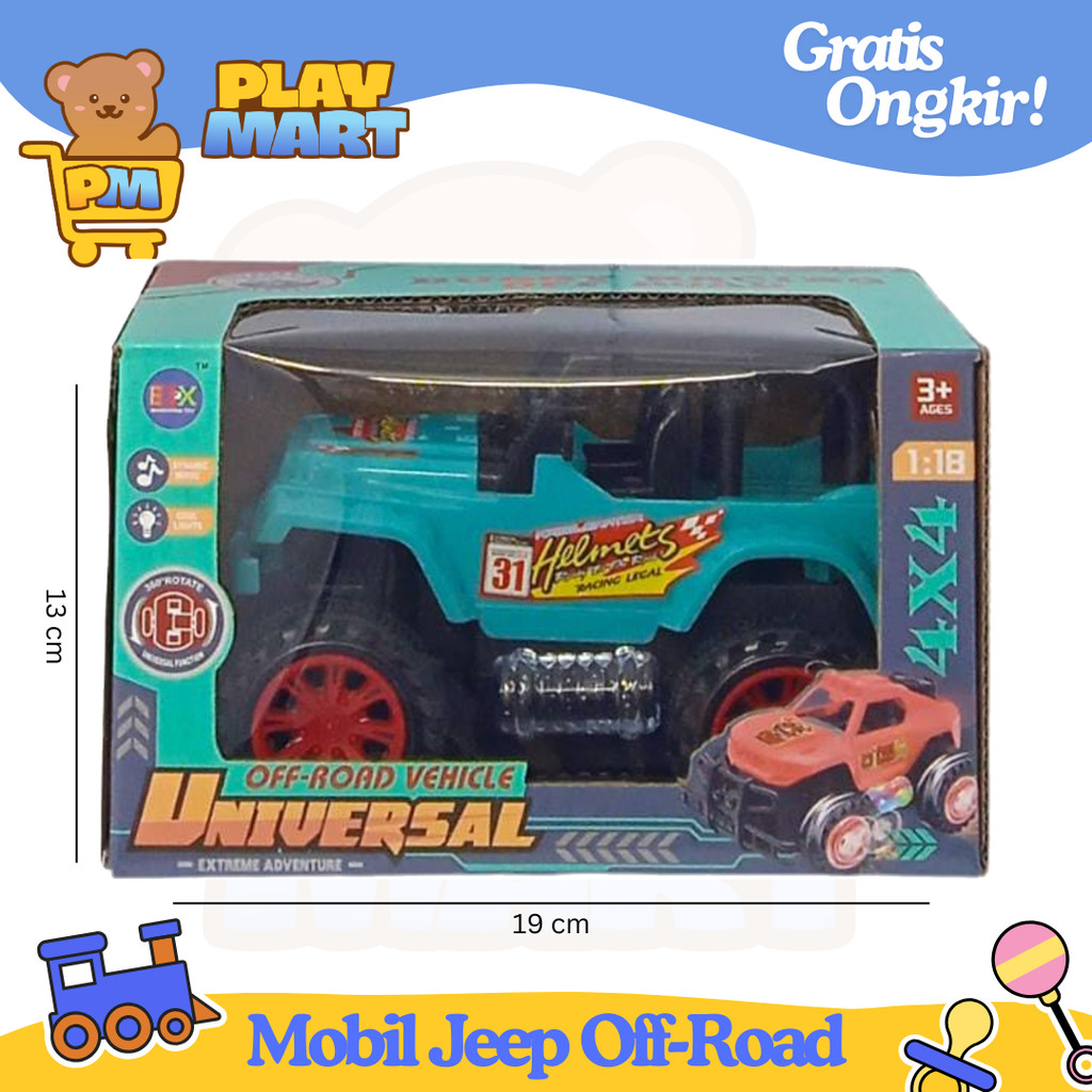 Mainan Anak Mobil Jeep Mainan Anak Mobil Jeep Pakai Baterai