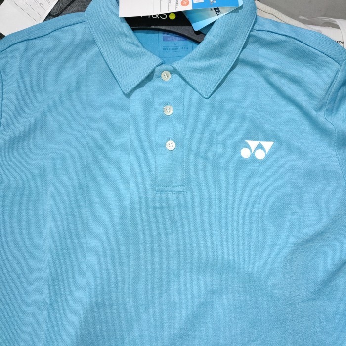 Baju Kaos Polo Shirt Badminton Casual Kerah Yonex 2076 Original