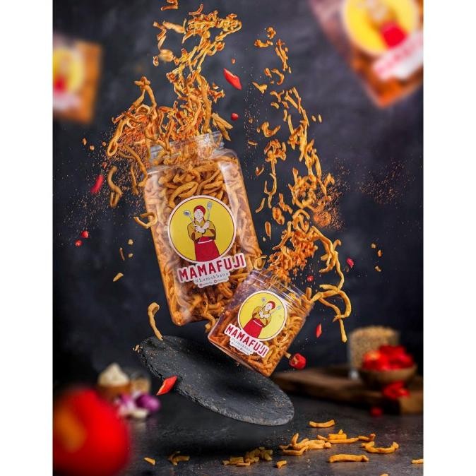 

Kue Bawang Spicy Mama Fuji Keripik