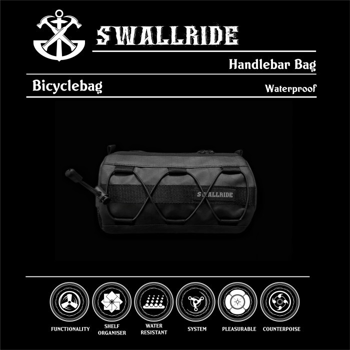 tas stang sepeda / handlebar bag / tas sepeda / tas stang - bar bag