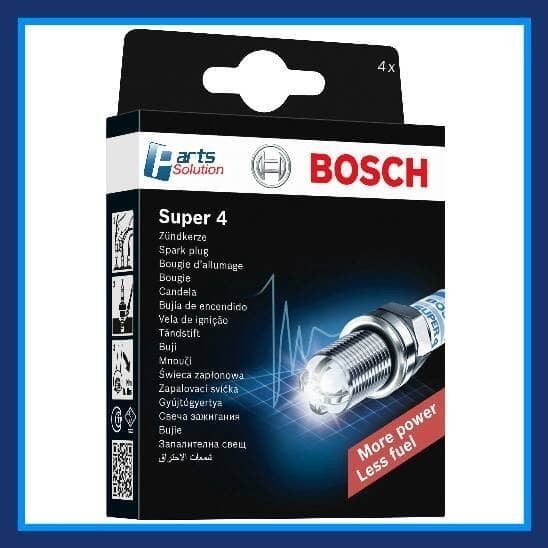 Busi Platinum BOSCH Super Kaki 4 Kawasaki Ninja 150 RR - Satria 2 Tak