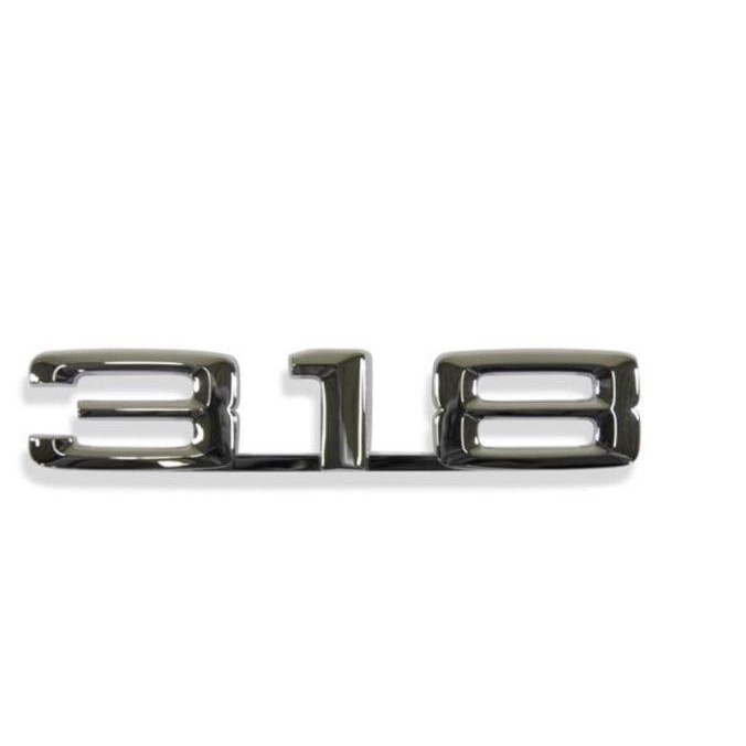 ORIGINAL BMW E30 318I BADGE EMBLEM LOGO BAGASI BELAKANG MOBIL