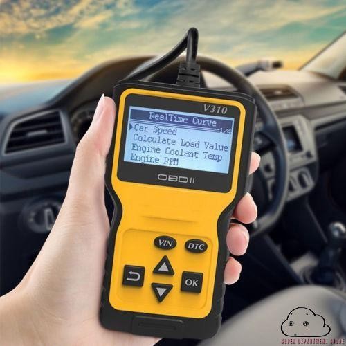 V310 Obdii Scanner Mobil Universal