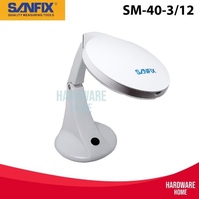 

BEBAS ONGKIR - Kaca Pembesar Magnifying Lamp Lampu Service SANFIX SM-40-3/12