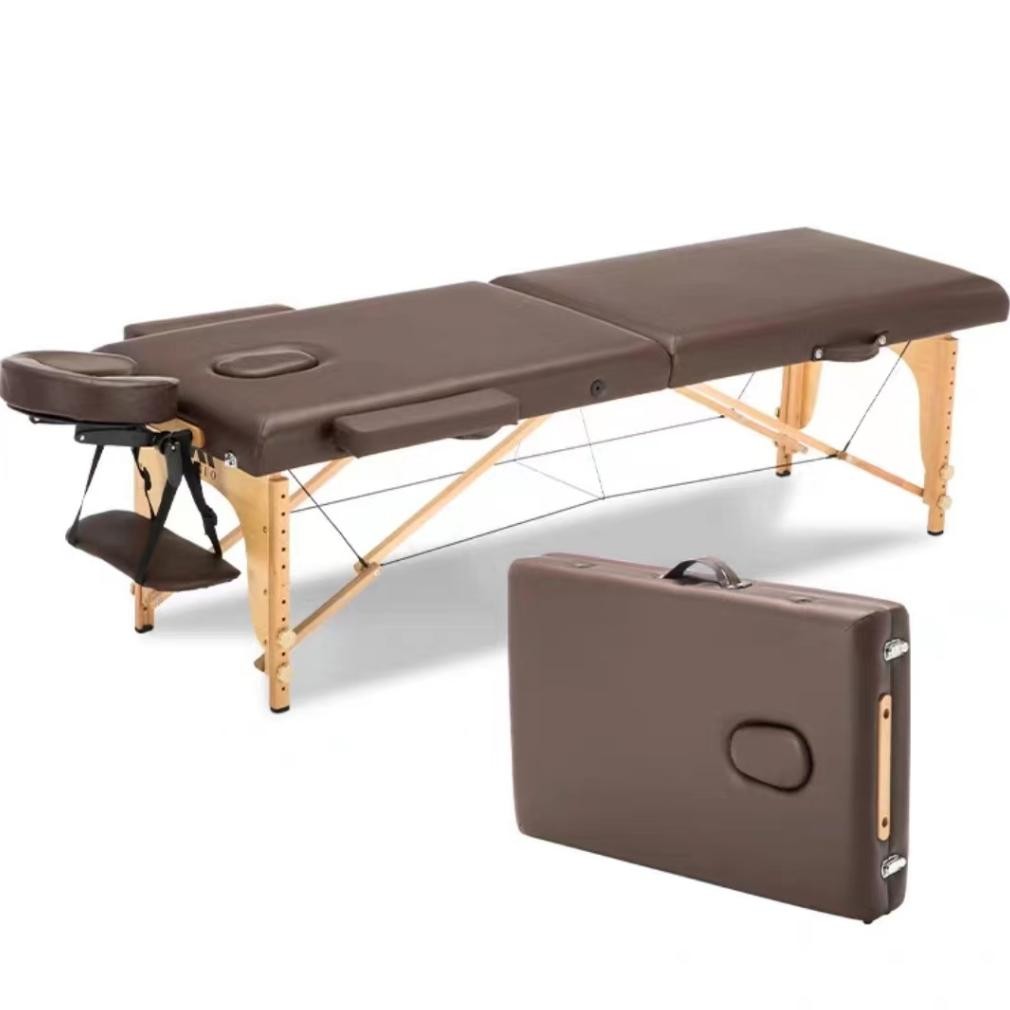 Folding Beauty Bed Meja Pijat Portable Untuk Spa Kasur Spa Therapy Treatment Bed Portable
