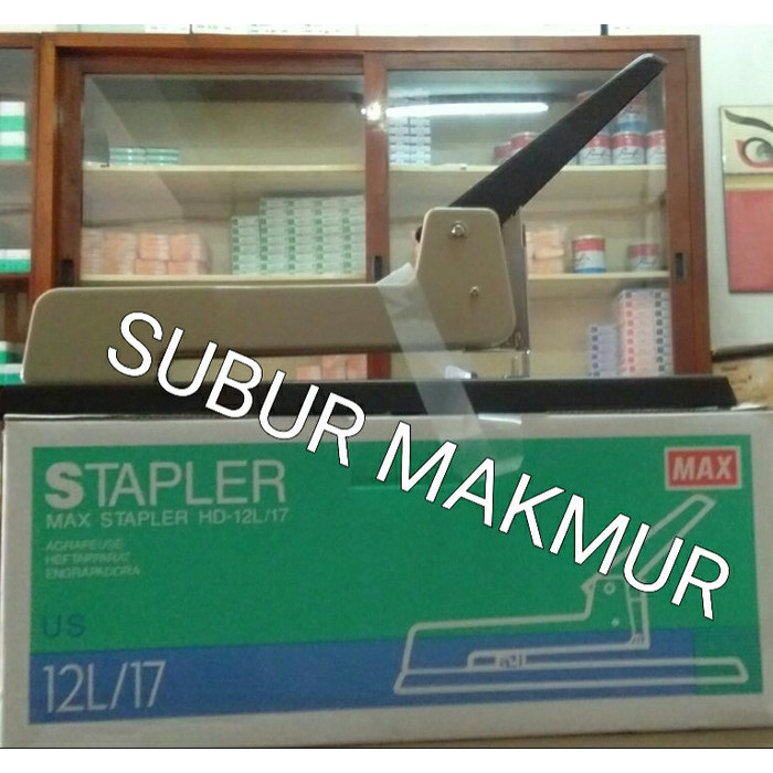 

Original Alat Stapler Max HD12L/17 (Stapler jilid) Asli Jepang