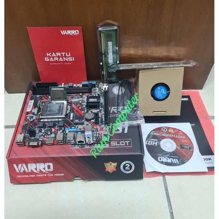 NEW Paketan BARU Core i3/i5/i7 gen4 + Mobo H81 + Ram Ddr3 + Fan
