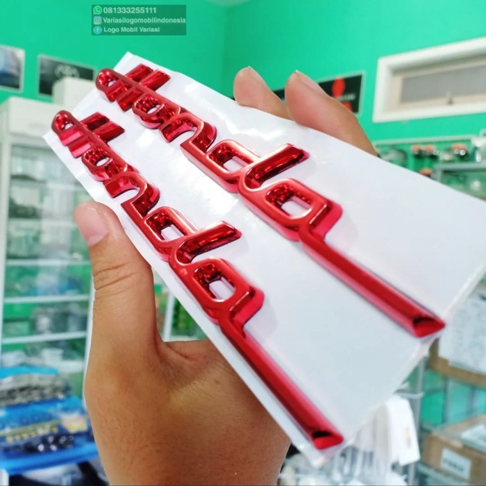 FREE ONGKIR EMBLEM LOGO HONDA LATIN SILVER CHROME UNTUK MOTOR MOBIL HONDA RETRO BISA COD
