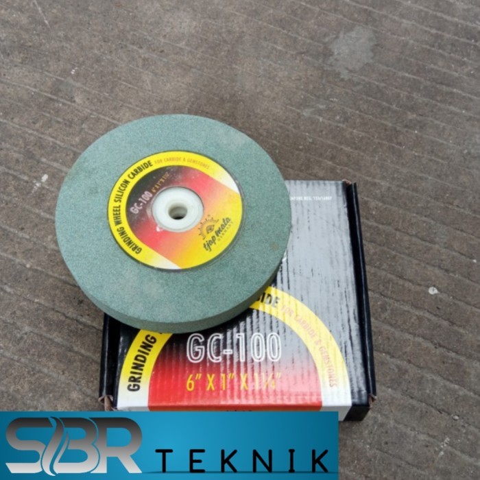 batu gerinda duduk 6 inch tjap mata batu gerinda poles grinding wheel