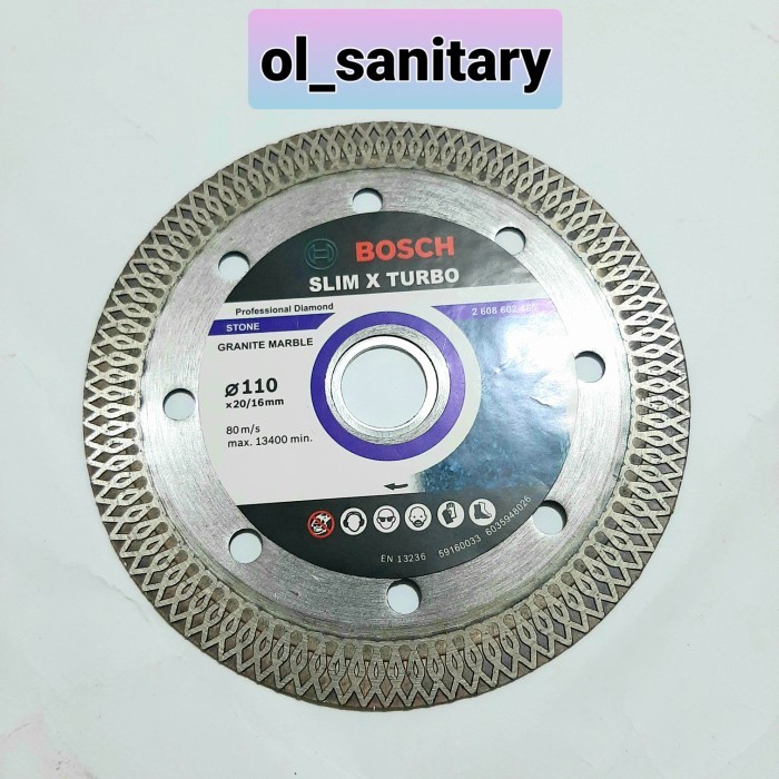 diamond wheel pisau potong granite turbo bosch mata potong granite