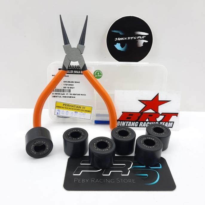 roller racing ninja ball roller brt xmax 250 prs peby racing 