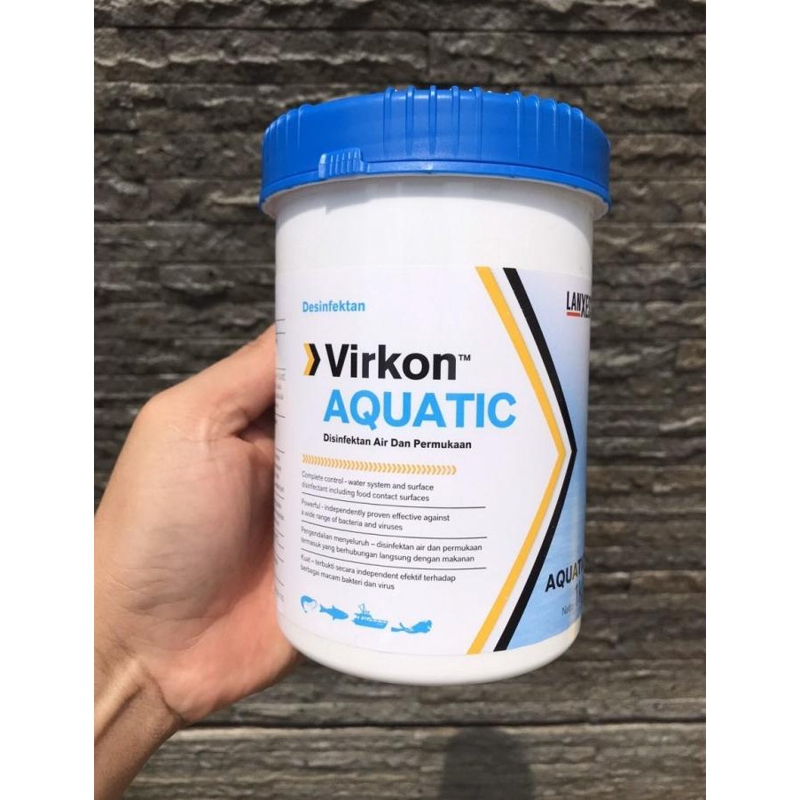 TERLARIS - Virkon Aquatic, Disinfectan Made in England 100gr & 1kg