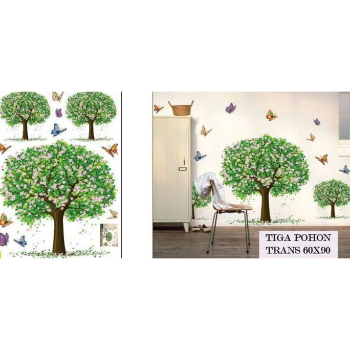 Terlaris Wall Sticker Tree Wallsticker Dinding Wall Stiker Dinding Pohon Sakura