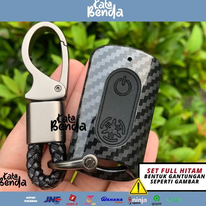 cover remote carbon yamaha nmax aerox connected kunci xmax keyless 