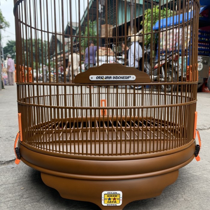 SANGKAR KANDANG MURAI ORIQ JAYA PVC POLOS NO 2