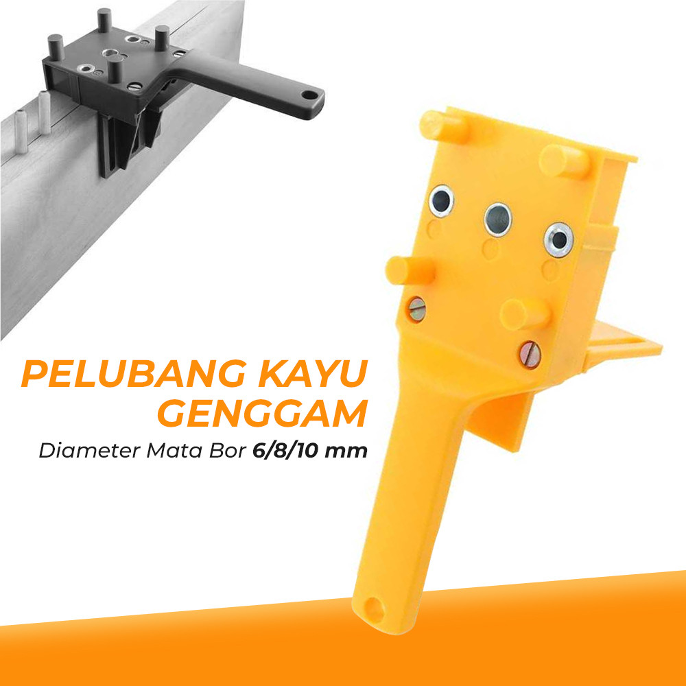 

[Grosir Budi] RDEER Pelubang Kayu Genggam Woodworking Punch Hole Locator 41 - T8106