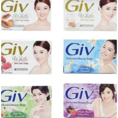 TERMURAH - Giv Sabun Batang Fassion Flowers [76 gr /72 pcs /1 karton ]ungu