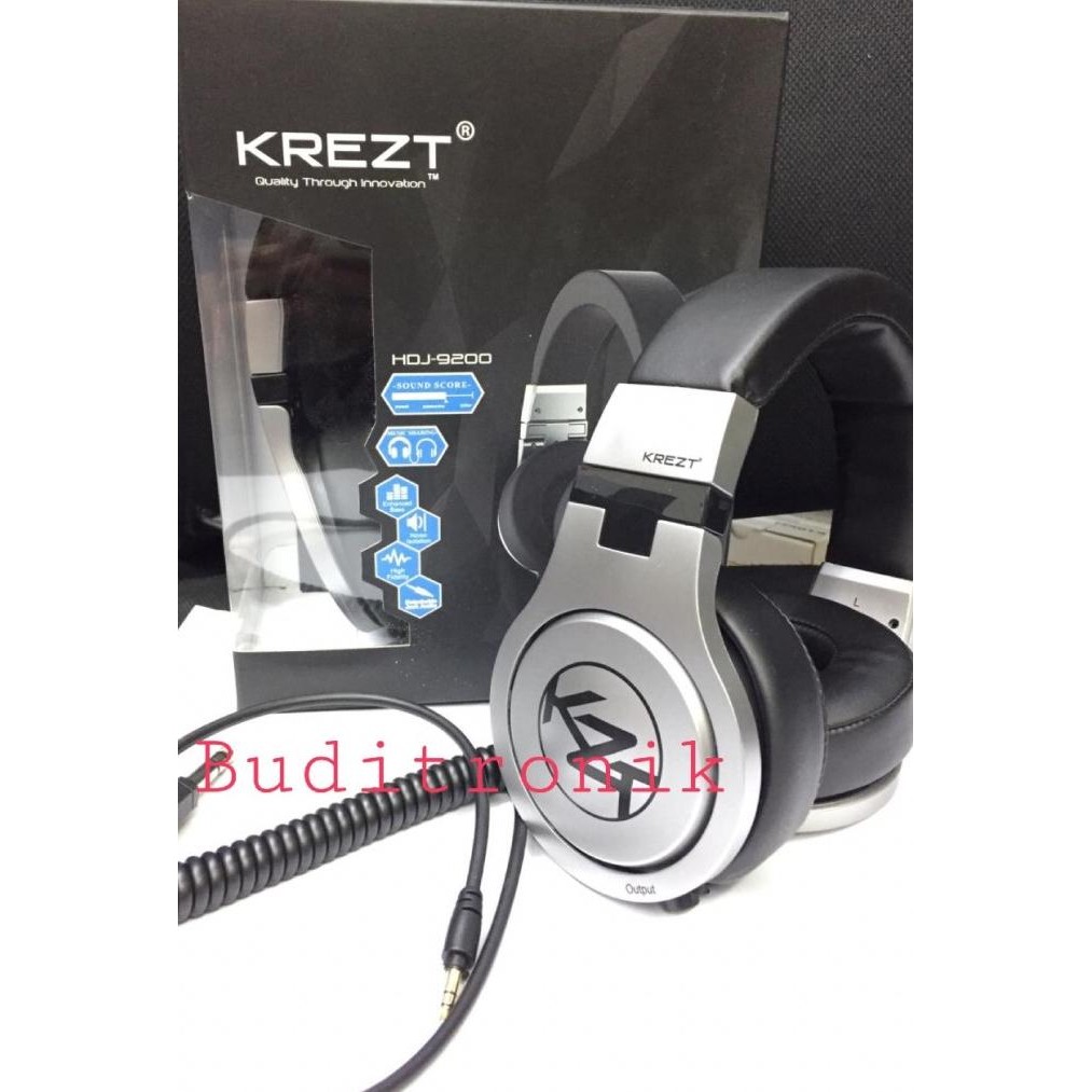 Terlaris Krezt DJ Headphone HDJ-9200 COD