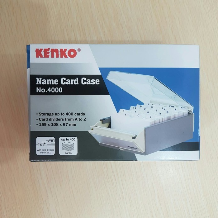 

TERBARU KENKO NAME CARD CASE NO.4000 BISA GRAB!