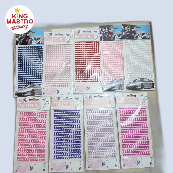 

TERBARU Sticker manik bulat C6