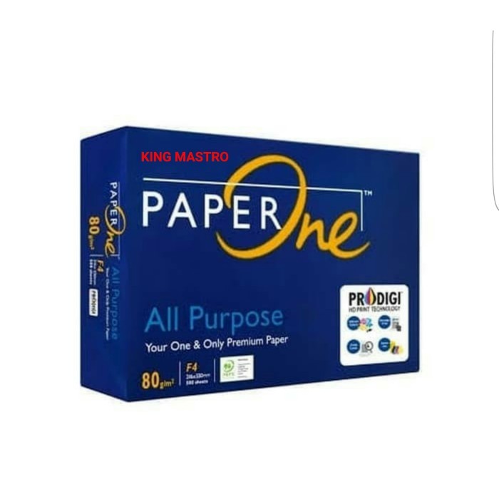 

TERBARU PAPER ONE F4 80 gram BISA GOSEND!
