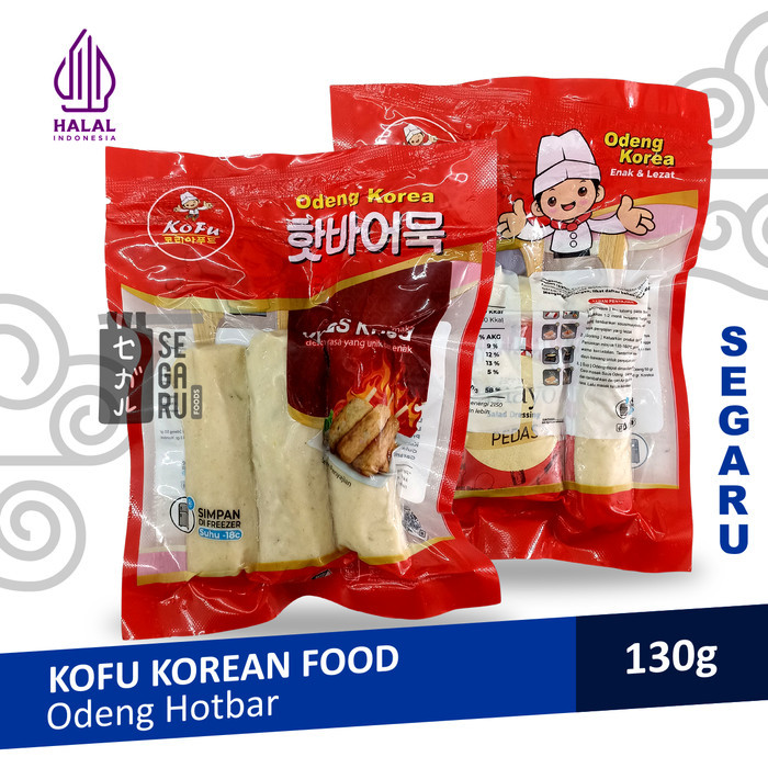 

Kofu Odeng Stick Hotbar Korean Fish Cake Halal 200Gr