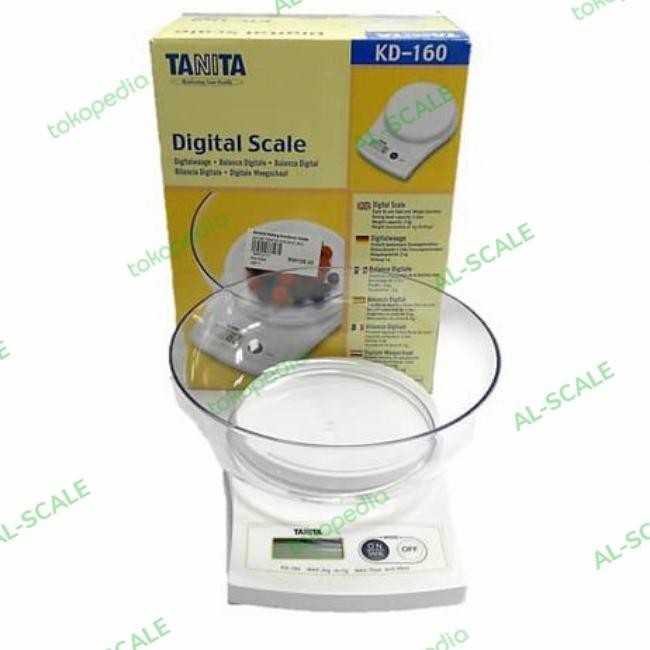 Timbangan Dapur Digital Tanita Kd-160/Timbangan Murah 2Kg X 1Gram Dinangleic
