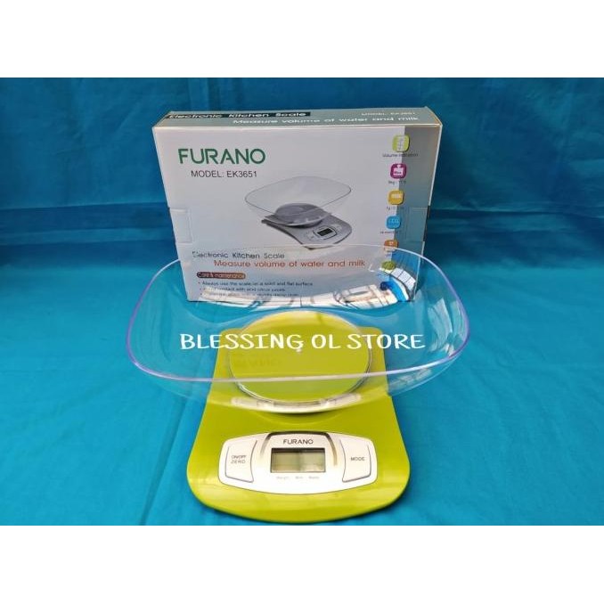 Timbangan Digital 5 Kg / Timbangan Furano Ek3651/ Timbangan Digital Cincanina