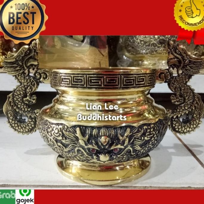 +++++] hiolo sianglu kuping naga taiwan logam tembaga crom emas 5 inch