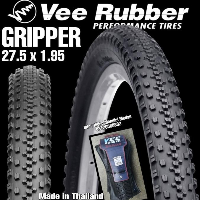 Vee Rubber Gripper 27.5 x 1.95 Kevlar Lipat BUKAN Maxxis Kenda Deli
