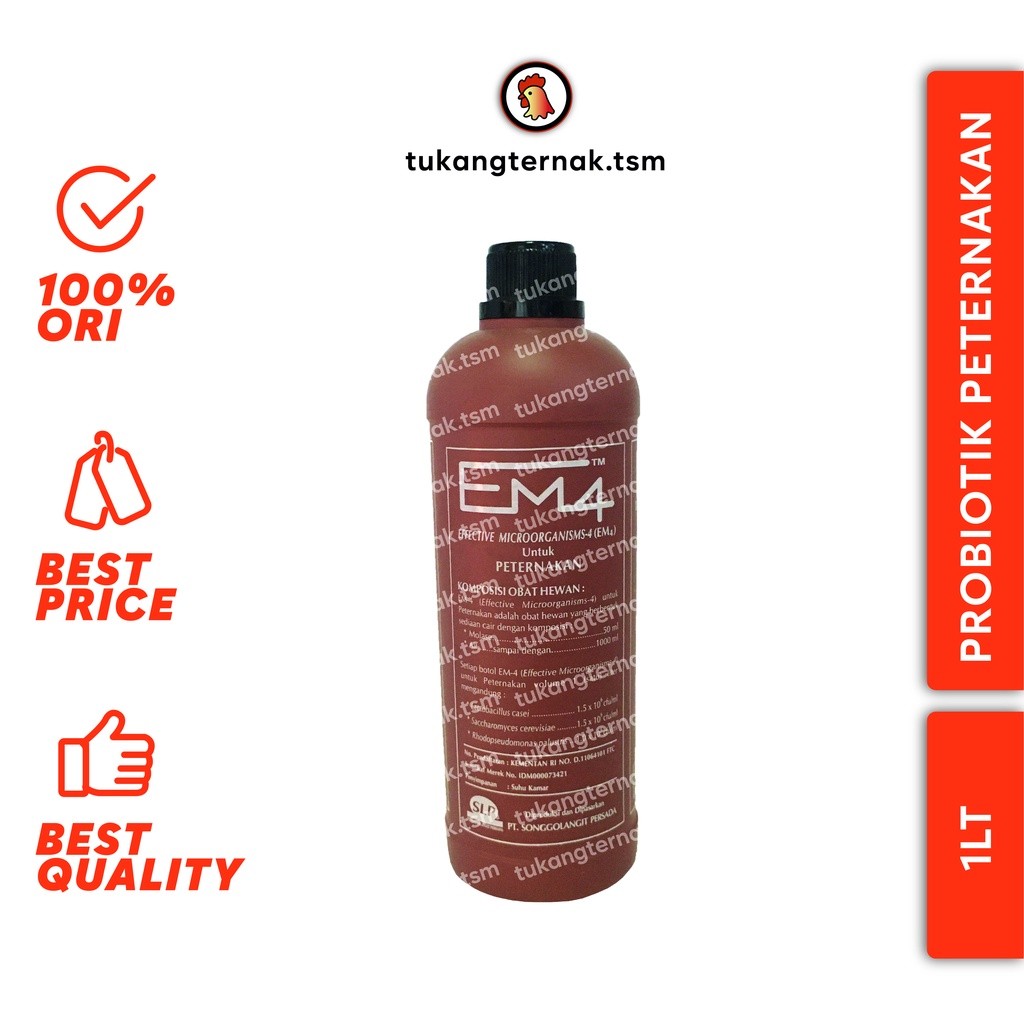 EM4 PETERNAKAN 1LT / PROBIOTIK TERNAK