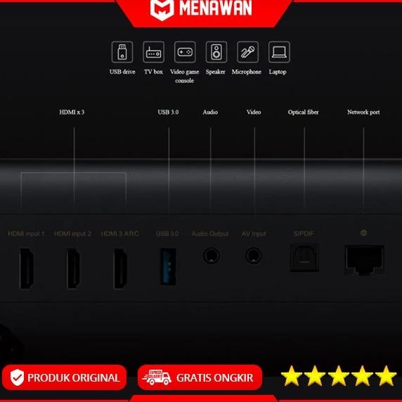 Xiaomi Mi Laser Projector TV 4K 150" Wemax Proyektor Ultra Short Throw