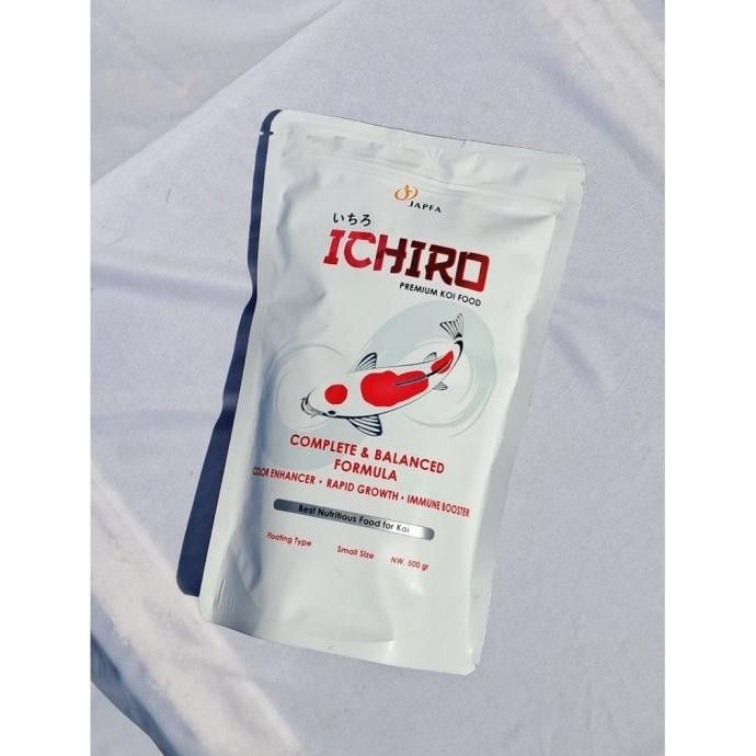 Diskon Ichiro Pakan Koi Ikan Pelet 1kg, 500gr, Smal/Medium Ikan Hias Koi Japfa