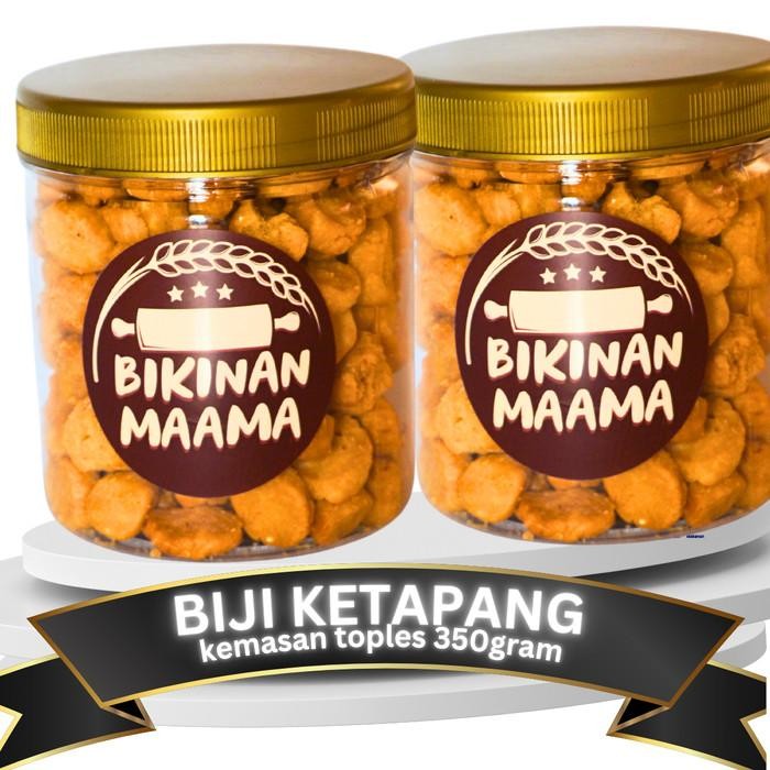 

Kuliner Tradisional Camilan Biji Ketapang Kemasan Toples 350 Gram