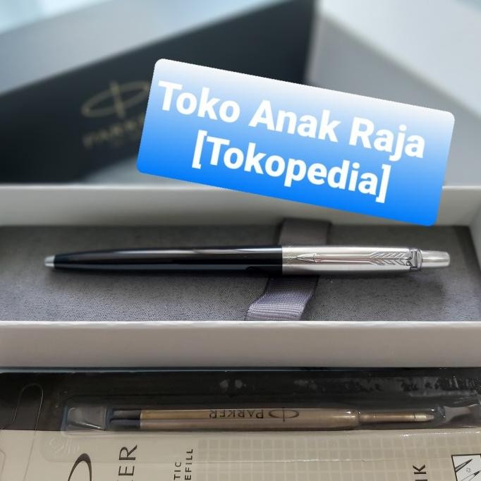 

Paket 1 Klik: 1 Pc Parker Jotter Black Ballpoint+1 Pc Refill Bp Original Dan Terpercaya