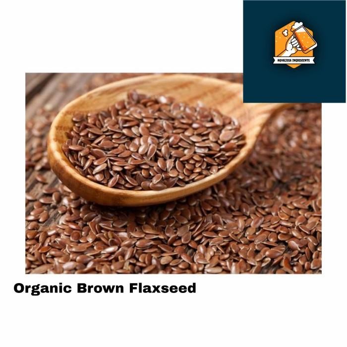 

Organic Brown Flaxseed 1Kg / Biji Rami Coklat