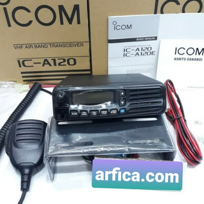 Icom IC-A120 VHF Air Band Transceiver Radio