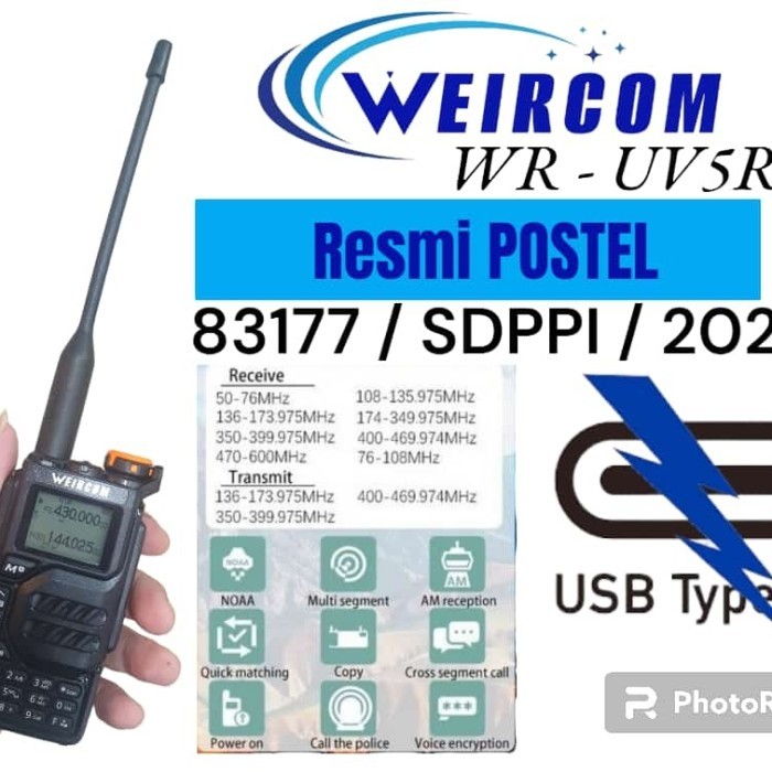 HT DUALBAND terbaru WEIRCOM UV5R