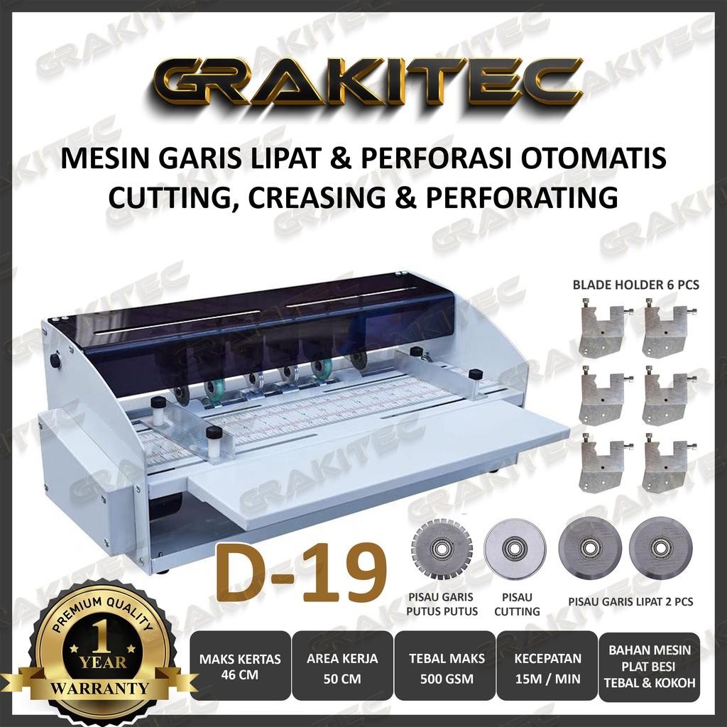 

Mesin Electric Cutting, Creasing & Perforating ( Mesin Pemotong Kertas, Pembuat Lipatan, Garis Putus Putus ) Gk-Tech