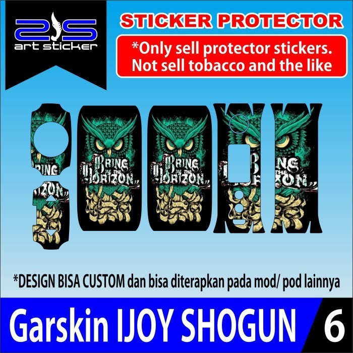

*Fullbody* Ijoy Shogun Jr 126w Garskin Case/Stiker Premium Custom COD