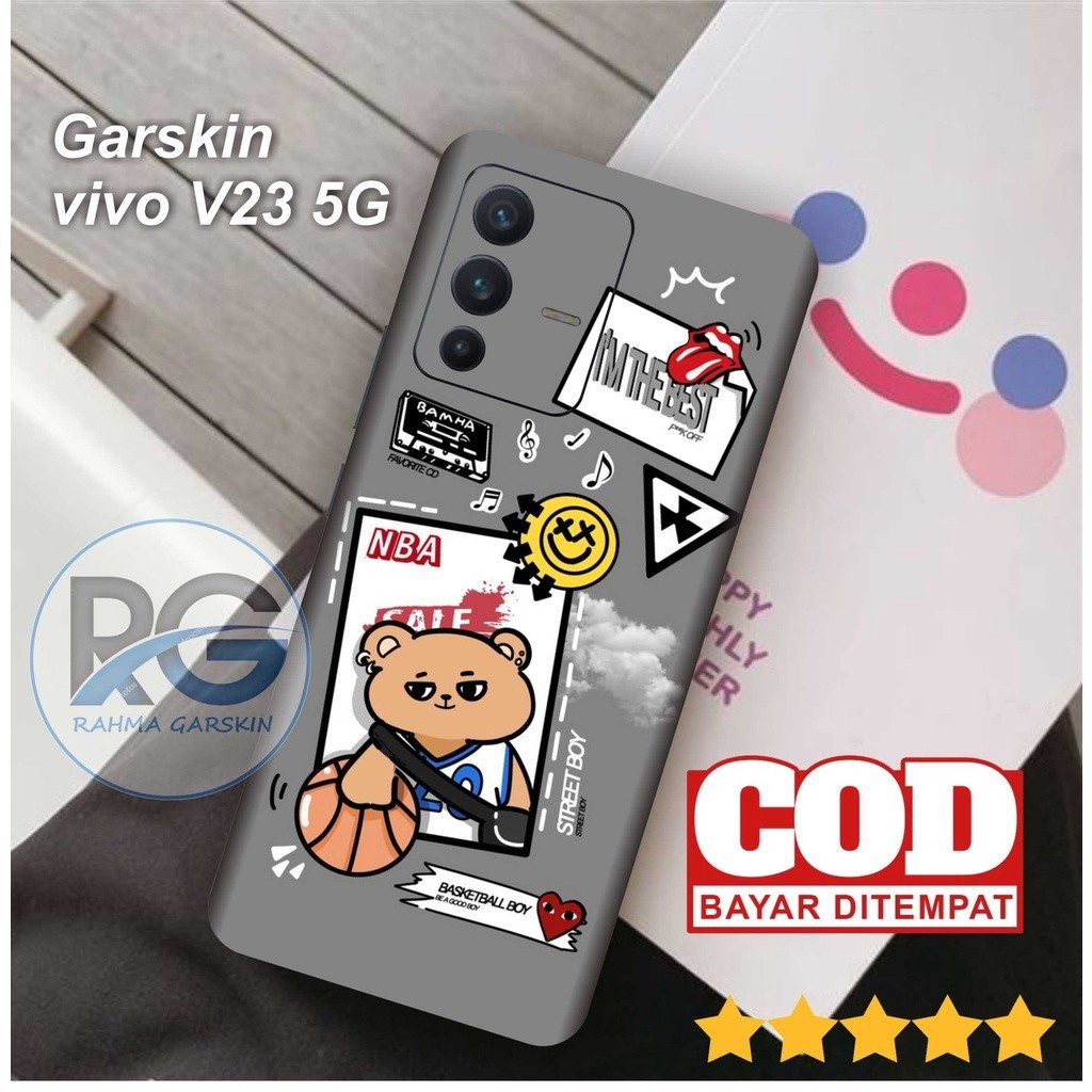 

*Fullbody* Vivo V23 5G Garskin Case/Stiker Premium Custom COD