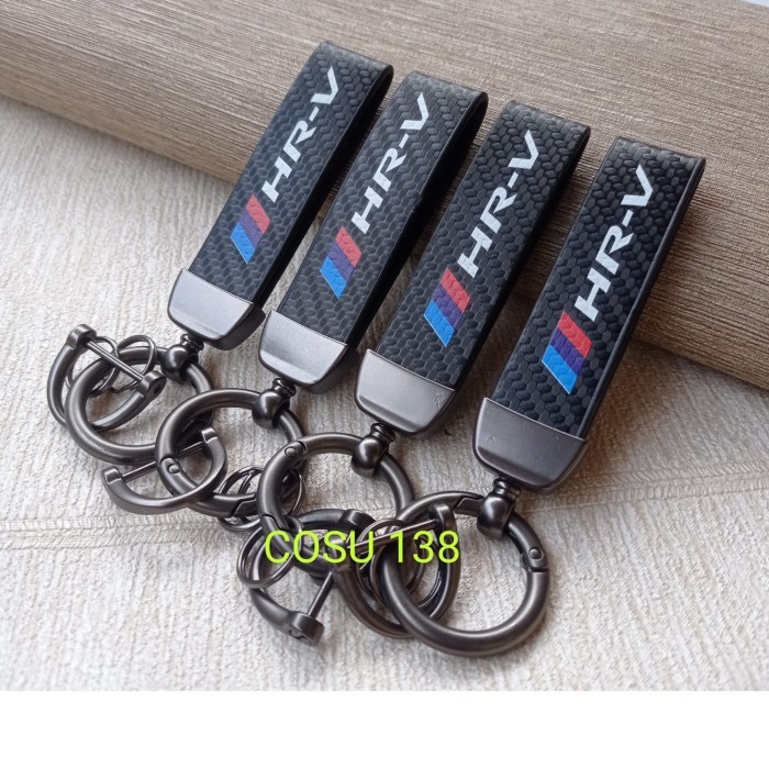 GANTUNGAN KUNCI CARBON REMOTE MOBIL HONDA HRV